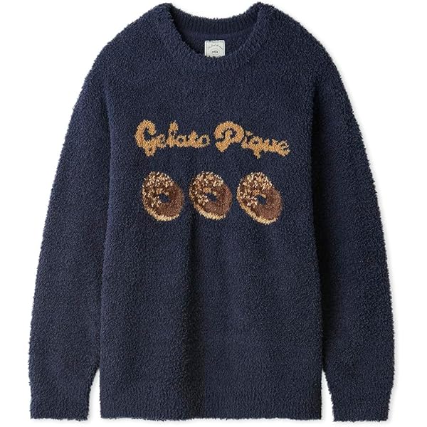 Amazon | [ジェラート ピケ] ドーナツジャガードカーディガン